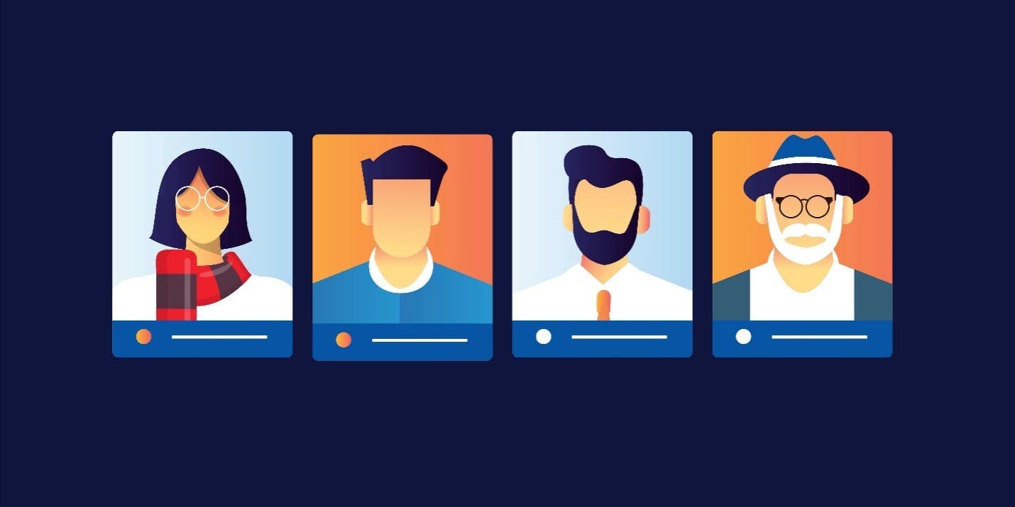 Four customer personas.