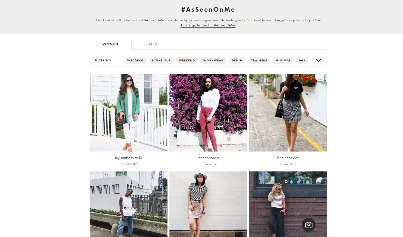 Asos user-generated content