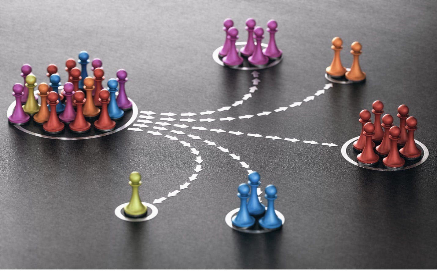 Segmentation of game pieces