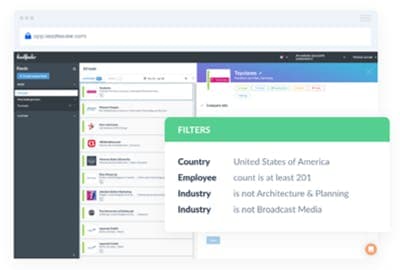LeadFeeder sales intelligence tool