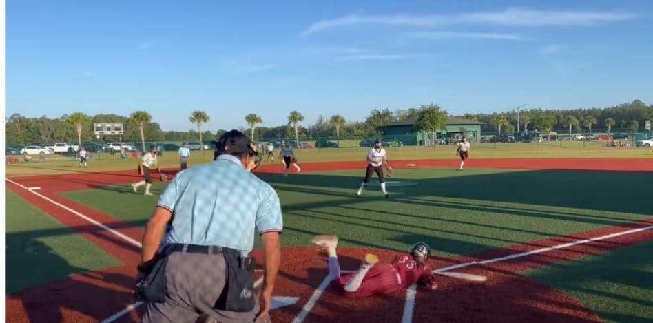 baseball game in Dove's hard knock life ad