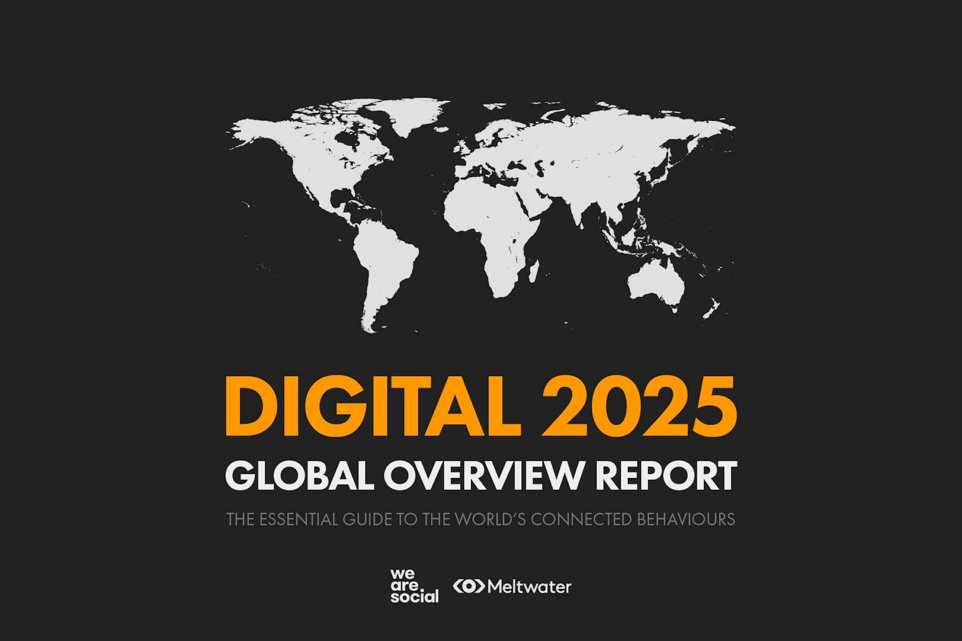 Digital 2025 Global Overview Report cover