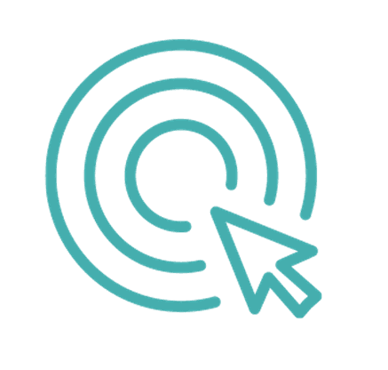 An icon displaying a mouse click.